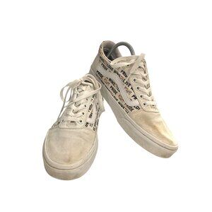 Vans 500714 Women Size 9 Off White Pride "Love Wins" Canvas Sneaker skate shoes